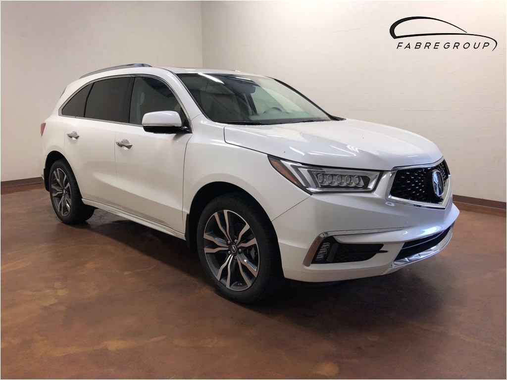 new 2019 acura mdx with advance package