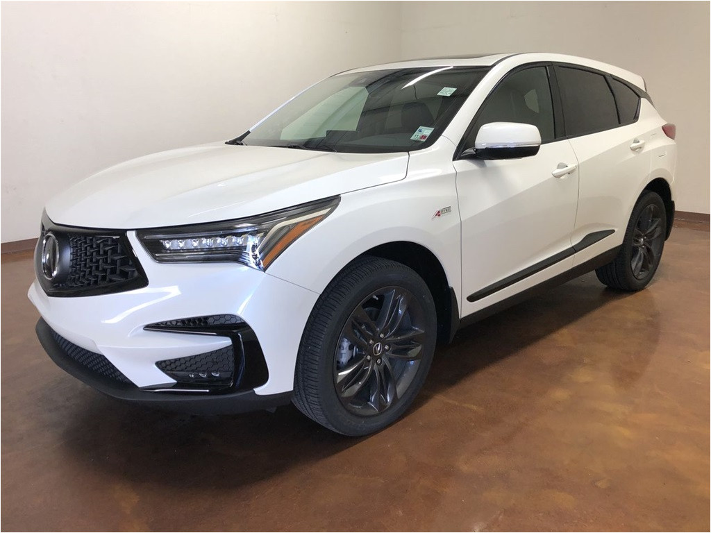 new 2019 acura rdx with a spec package