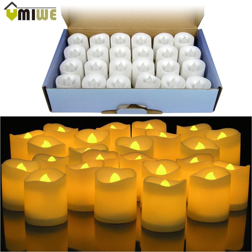 yellow led flameless candle lamp votive bars holiday wedding battery powered electronic pillar candle for home decoration best smelling candles best soy