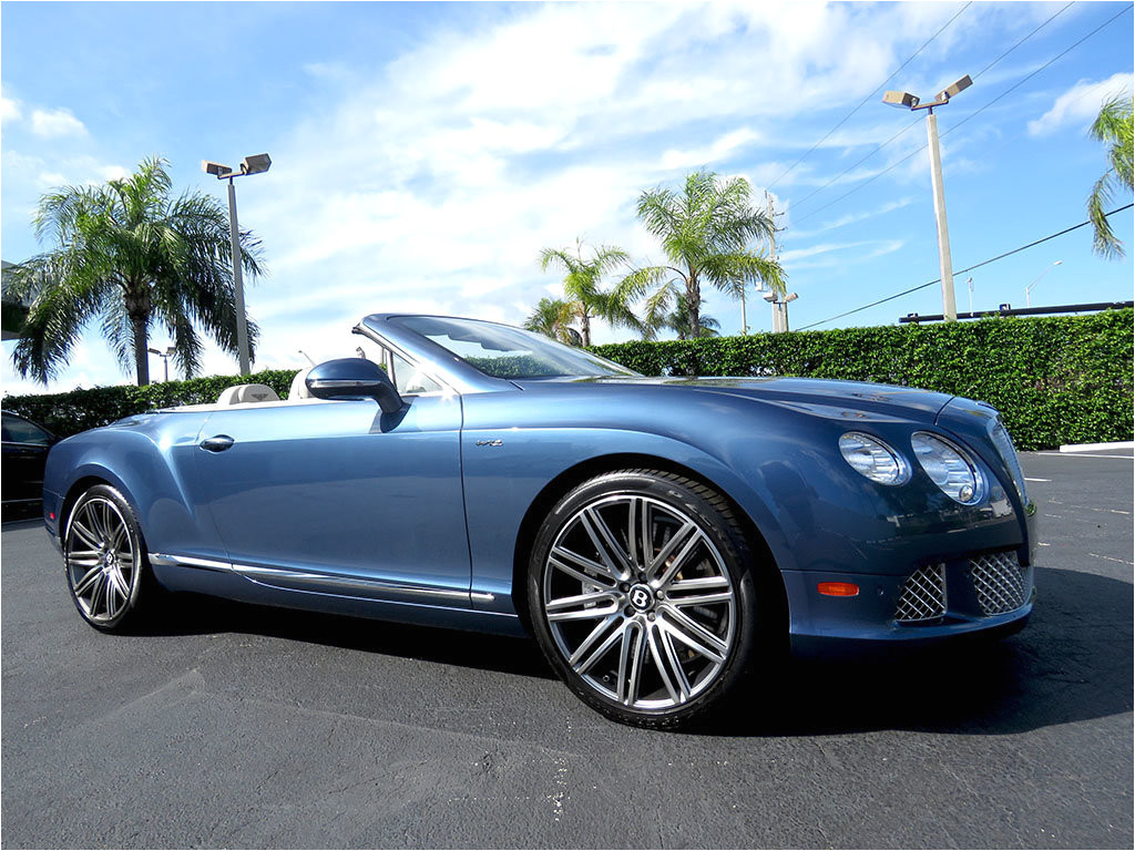 Window Tinting Pompano Beach Florida 2014 Used Bentley Continental Gt Speed 2dr Convertible at fort