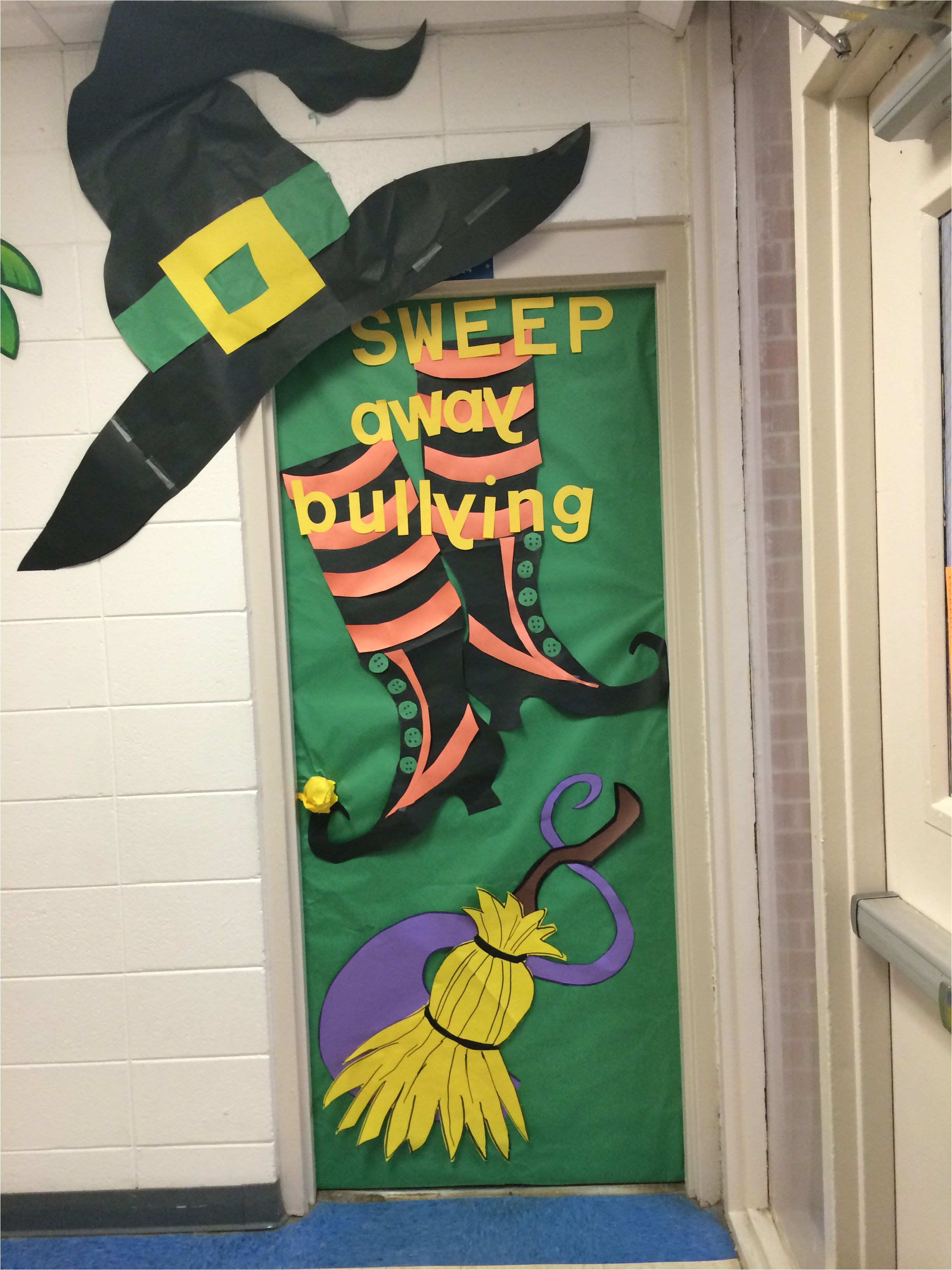 door decoration halloween anti bully