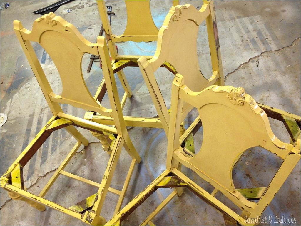 diy how to reinforce wobbly wood chairs via sawdust and embryos