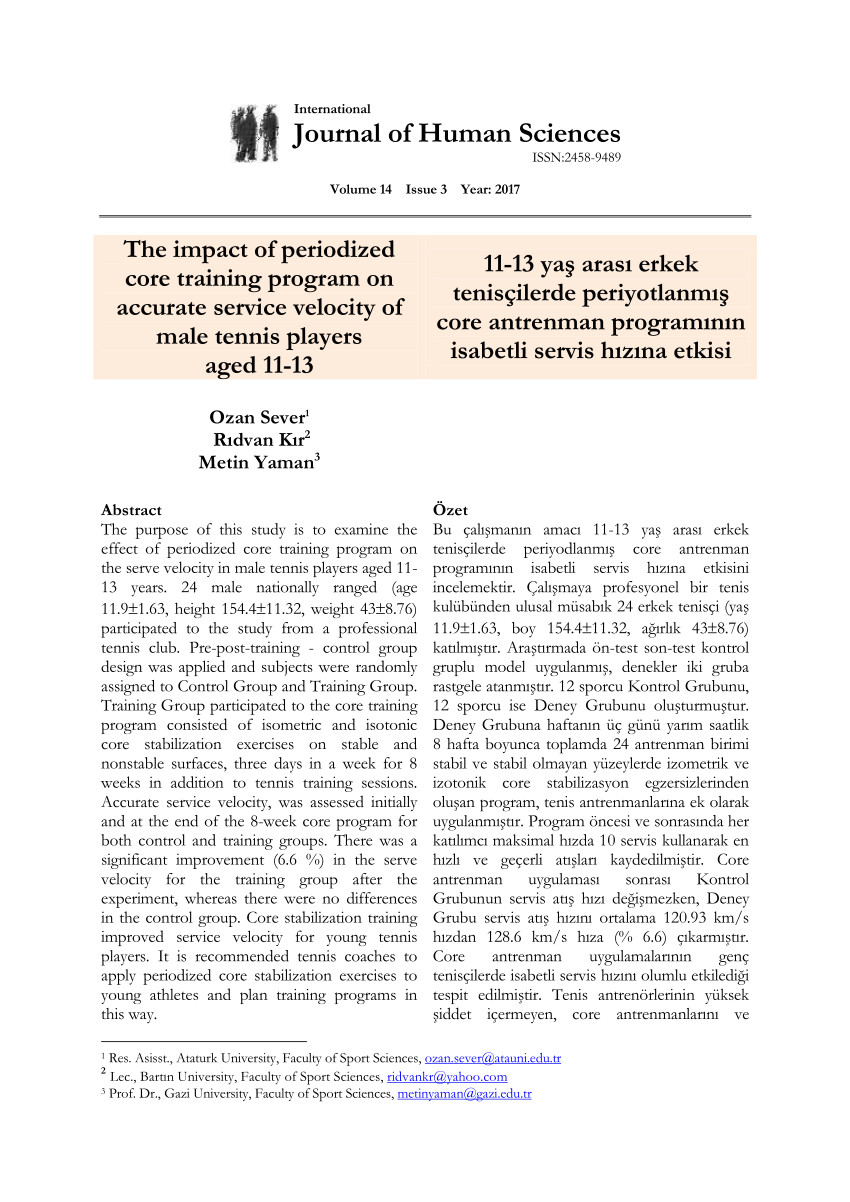 pdf the effects of stability ball training on spinal stability in sedentary individuals