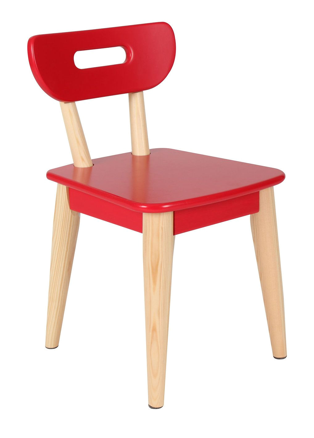 wood kids chair