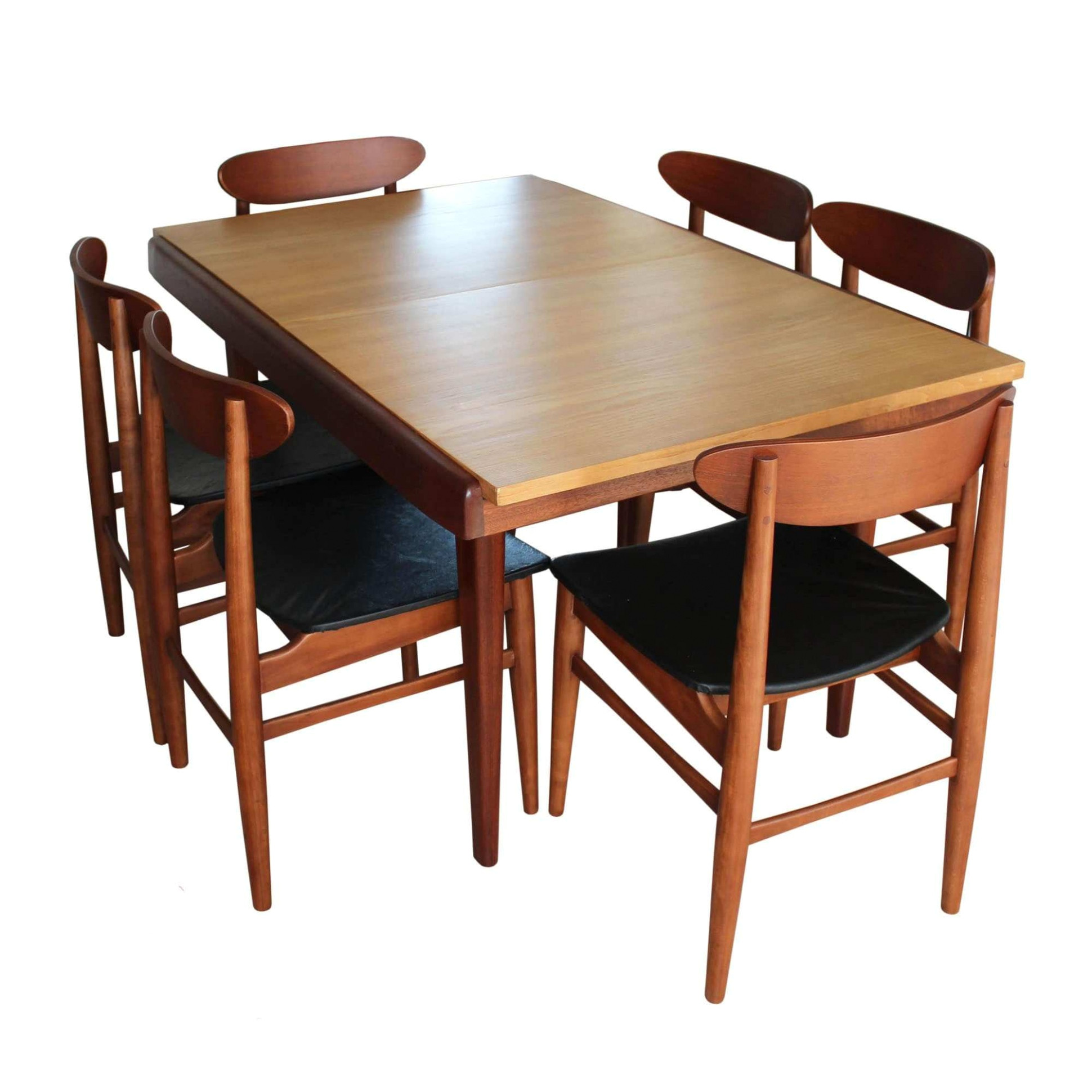 impressive mid century dining room with exquisite wooden kitchen table and chair contemporary mid century od