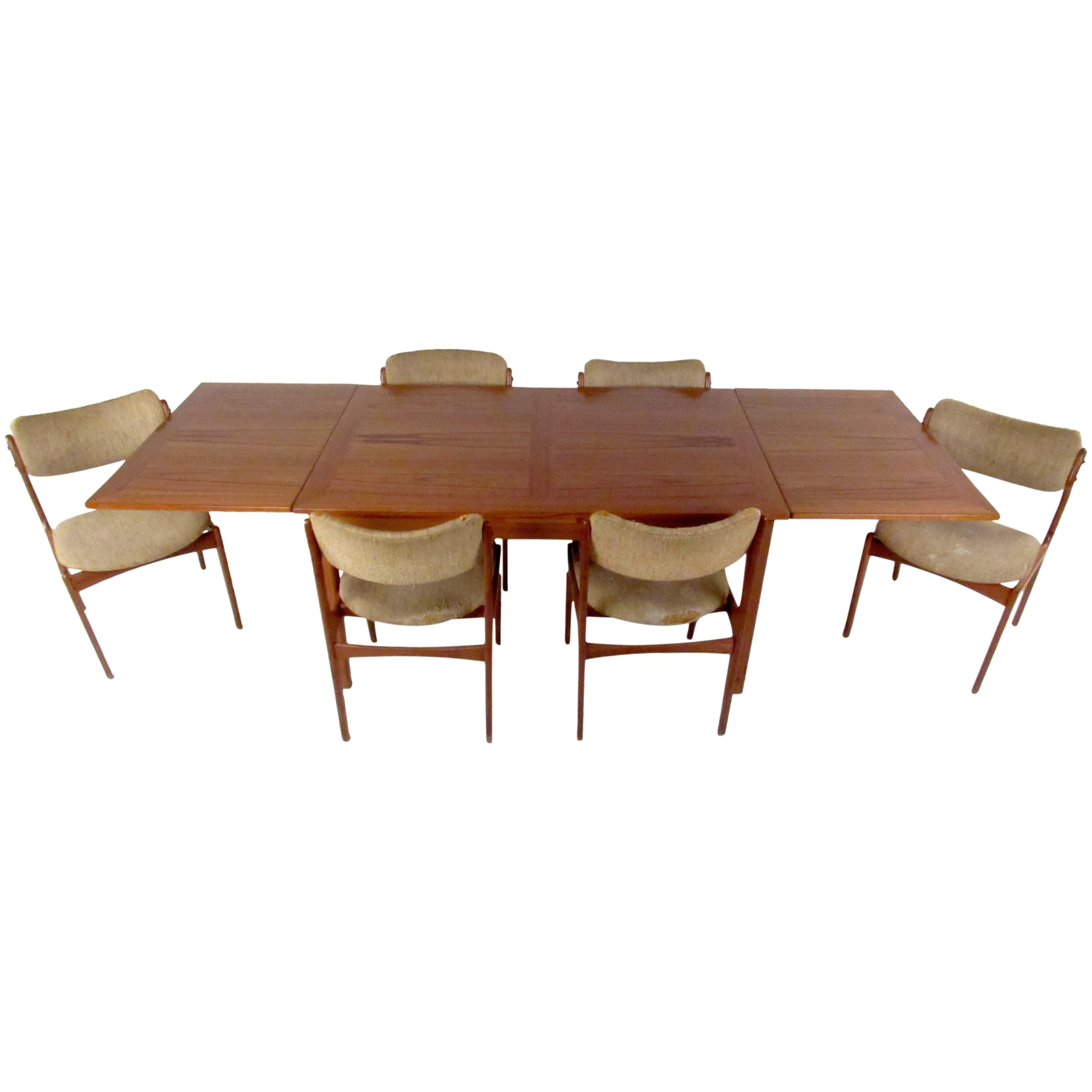 round dining room table sets for 6 new mid century dining set with table and chairs