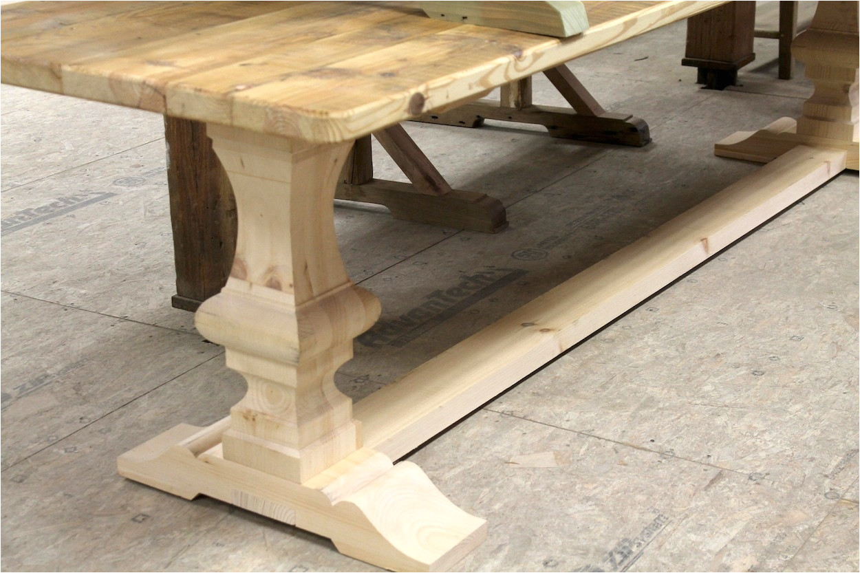 Wood Trestle Table Base Kits Trestle Table Page 37 Trestle Table Kit Trestle Table Length