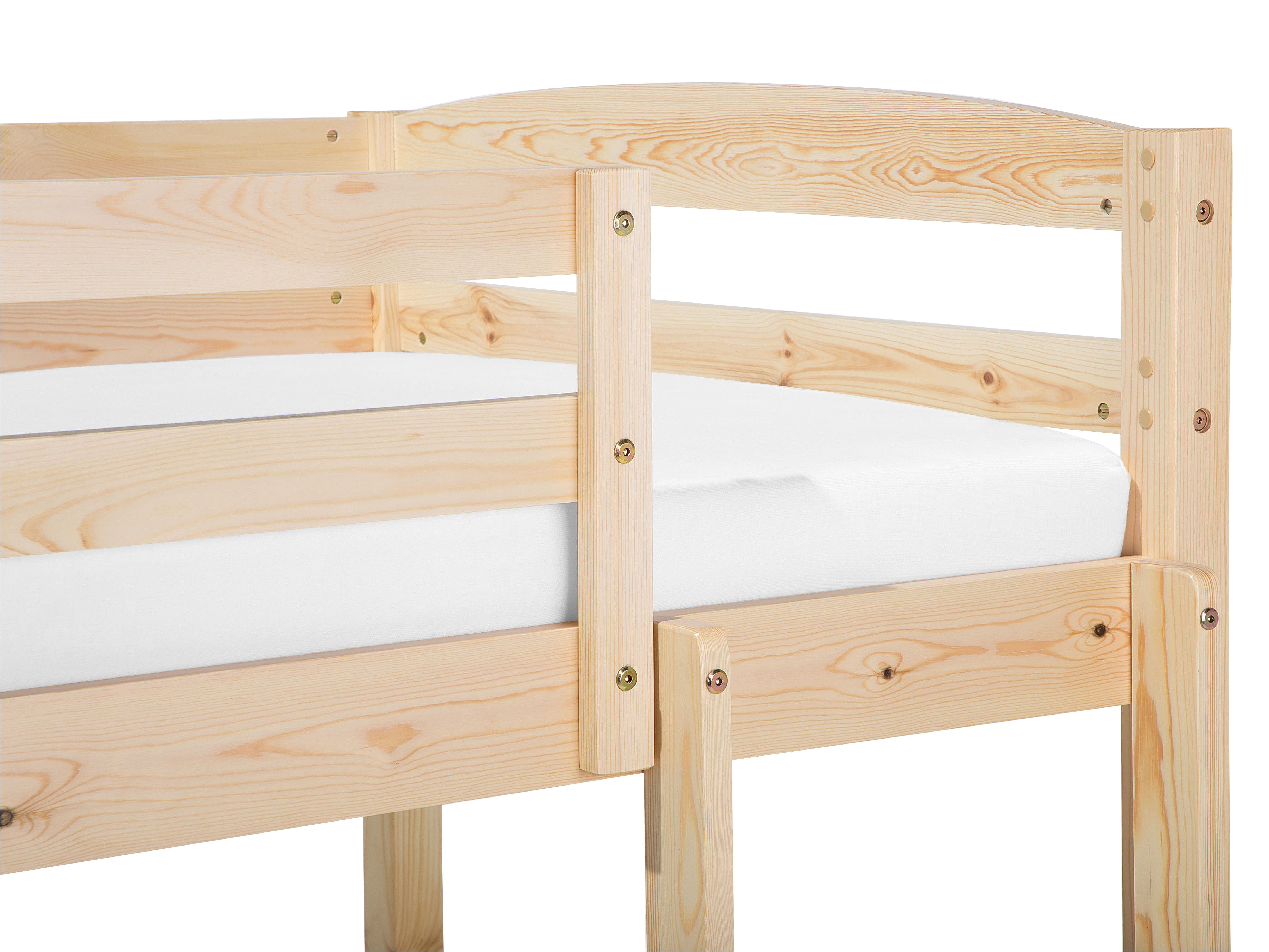 bunk bed light pine wood regat 699598