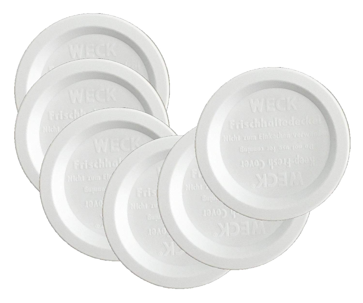 Wooden Lids for Weck Jars Amazon Com Weck Jar Keep Fresh Plastic Lids 6 Pack Small 60mm