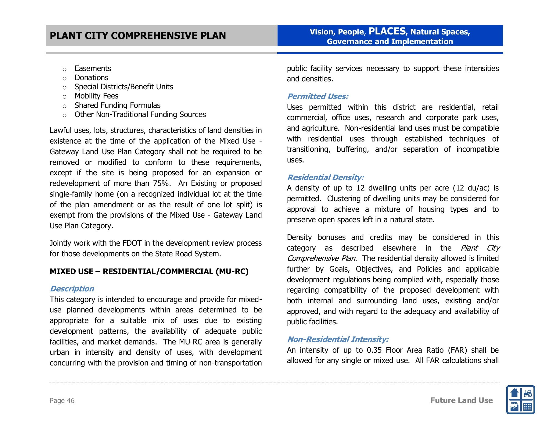 Zip Code for Macdill Afb Imagine 2040 Plant City Comprehensive Plan Pages 51 100 Text