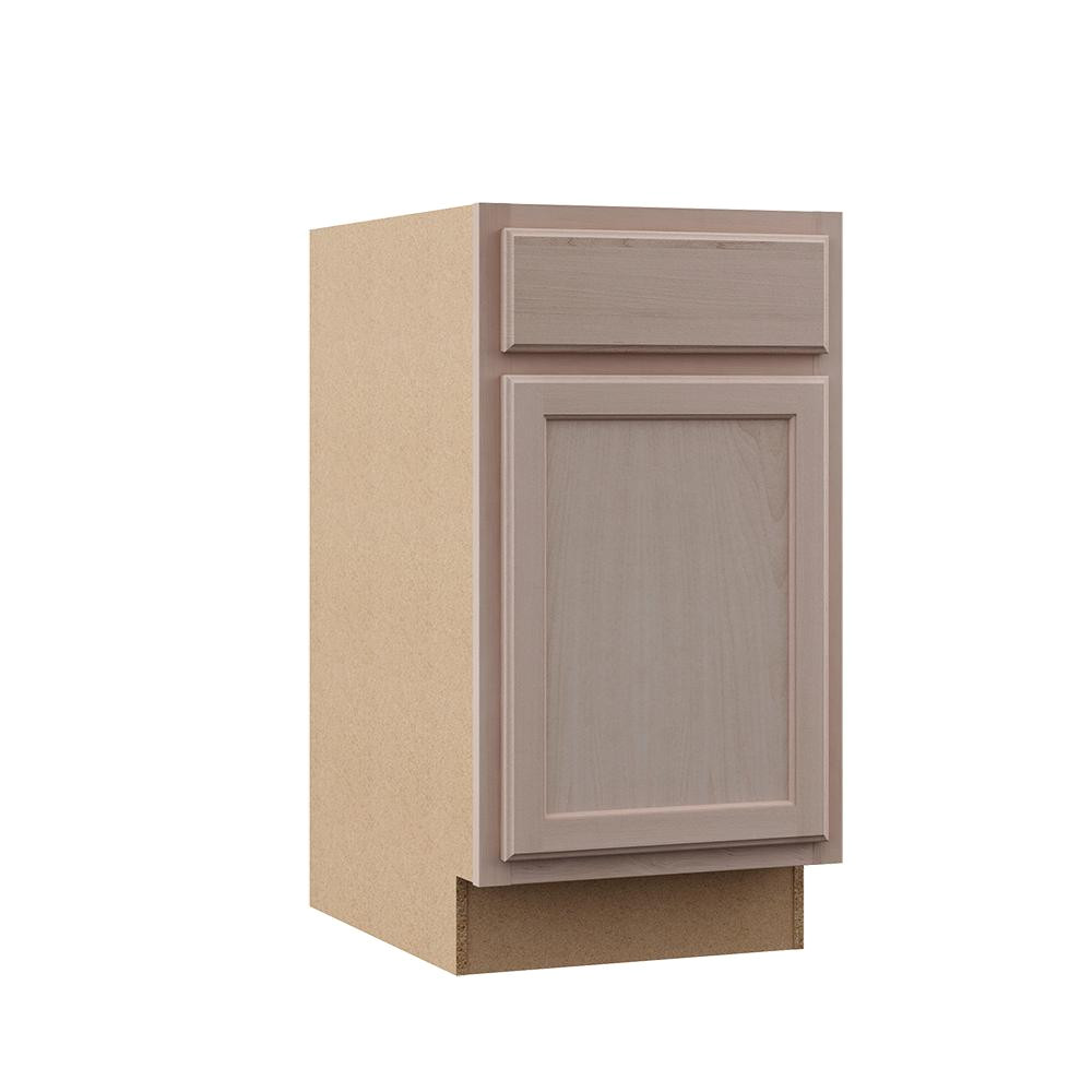 base kitchen cabinet in unfinished beech