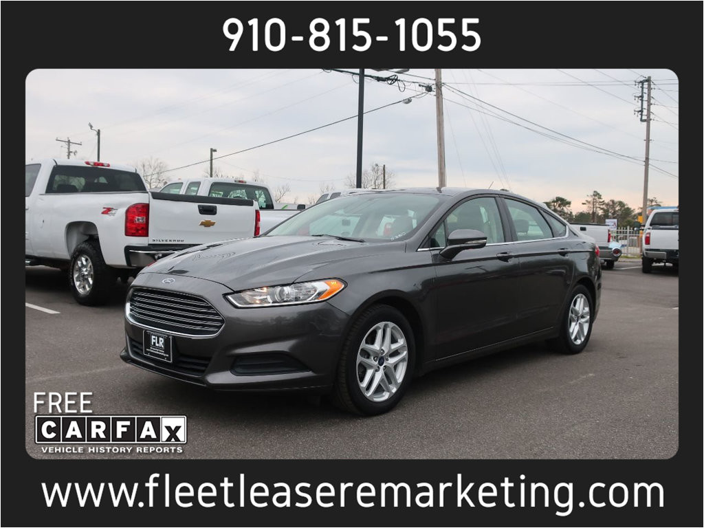 A Storage Wilmington Nc 2016 Used ford Fusion Se at Fleet Lease Remarketing Serving