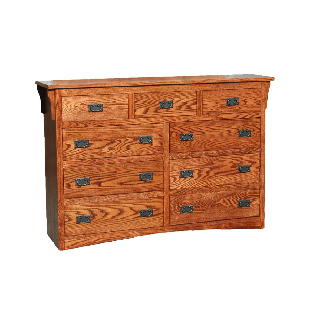 od o m453 mission oak 9 drawer mule chest dresser oak for