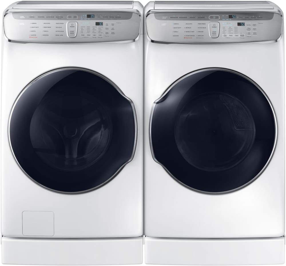 samsung flexdrya gas dryer white dvg60m9900w