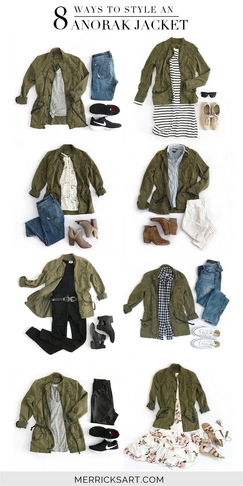 merrick s art style sewing for the everyday girl 8 ways to style an olive jacket