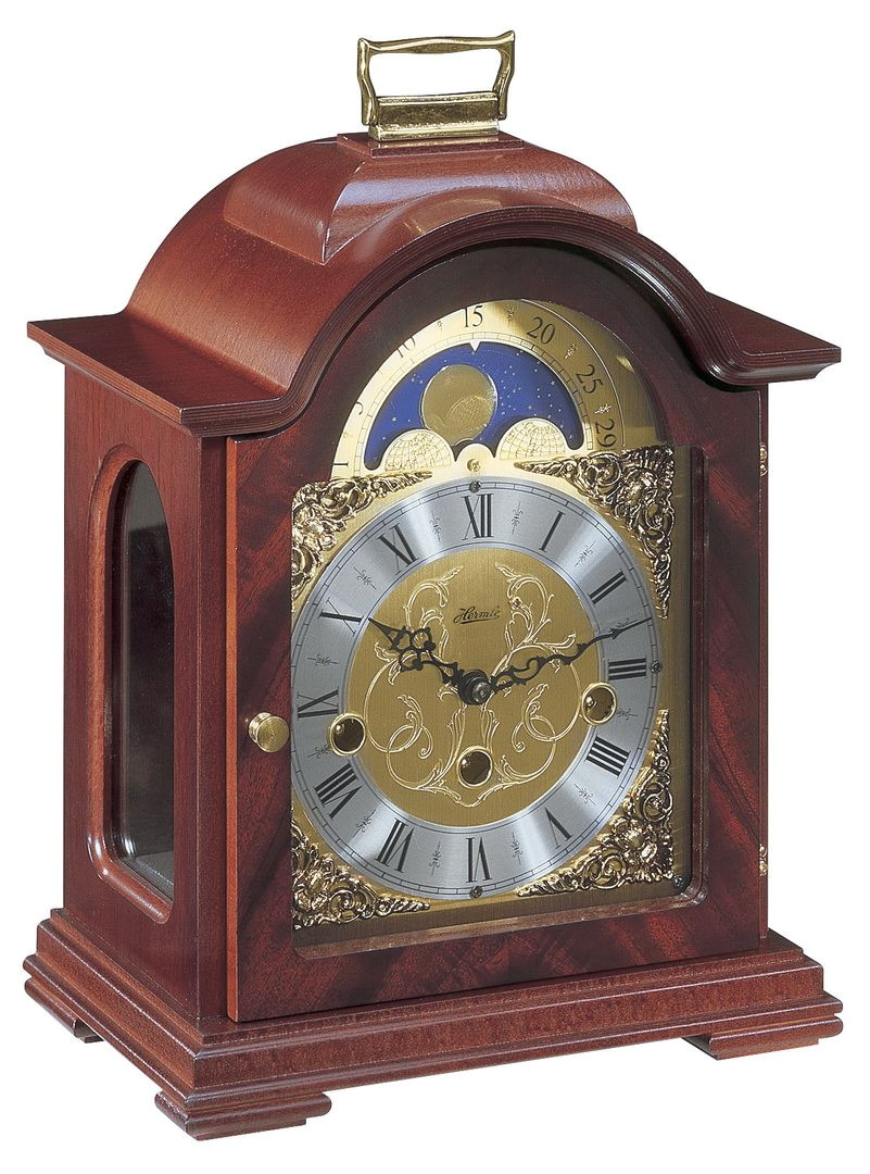 german hermle london black forest chiming keywound mantel clock
