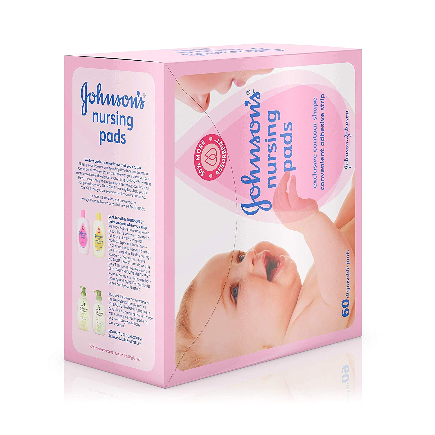 buy johnson s nursing pads 60 ct online at low prices in india amazon in