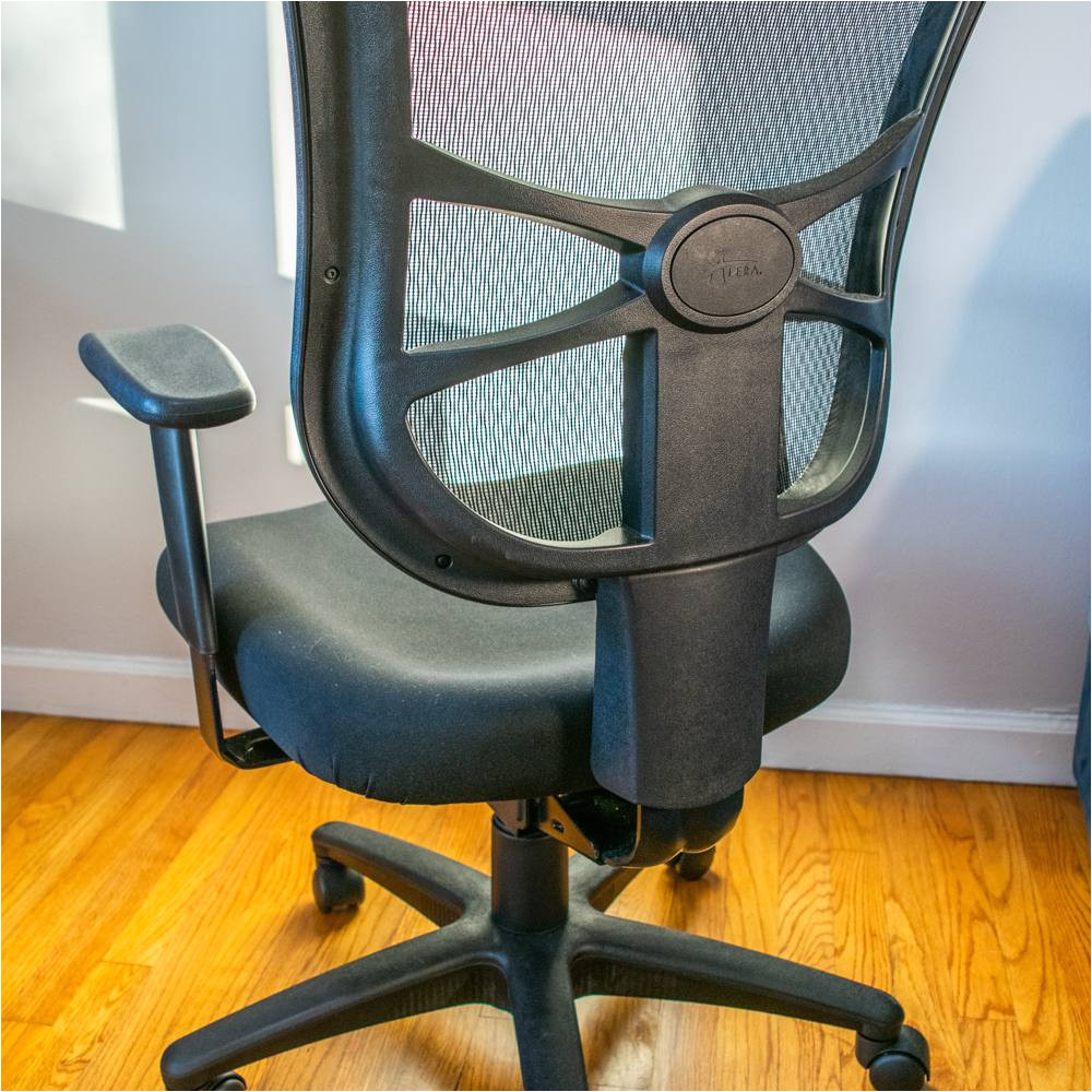 i feel like the chair gave really good back support reported one or our testers the chair that this one is replacing would give me back pain after less