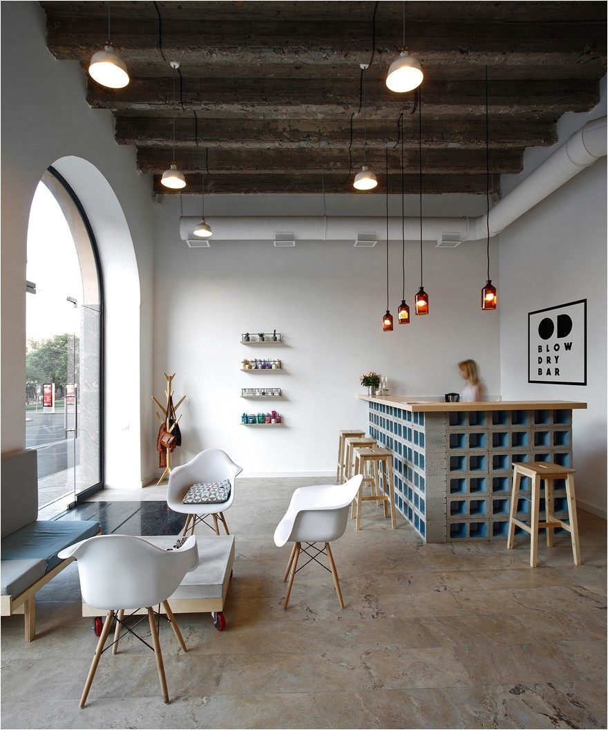 od blow dry bar snkh architectural studio