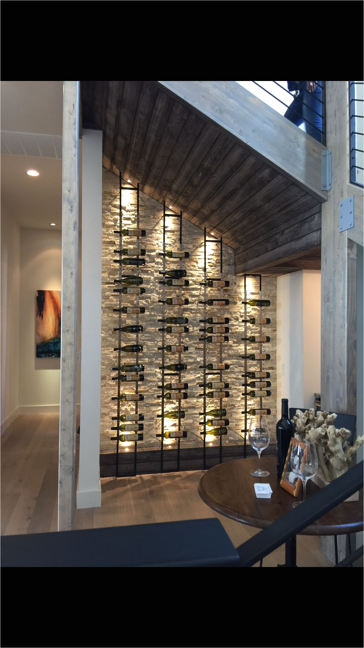 unique wine rack