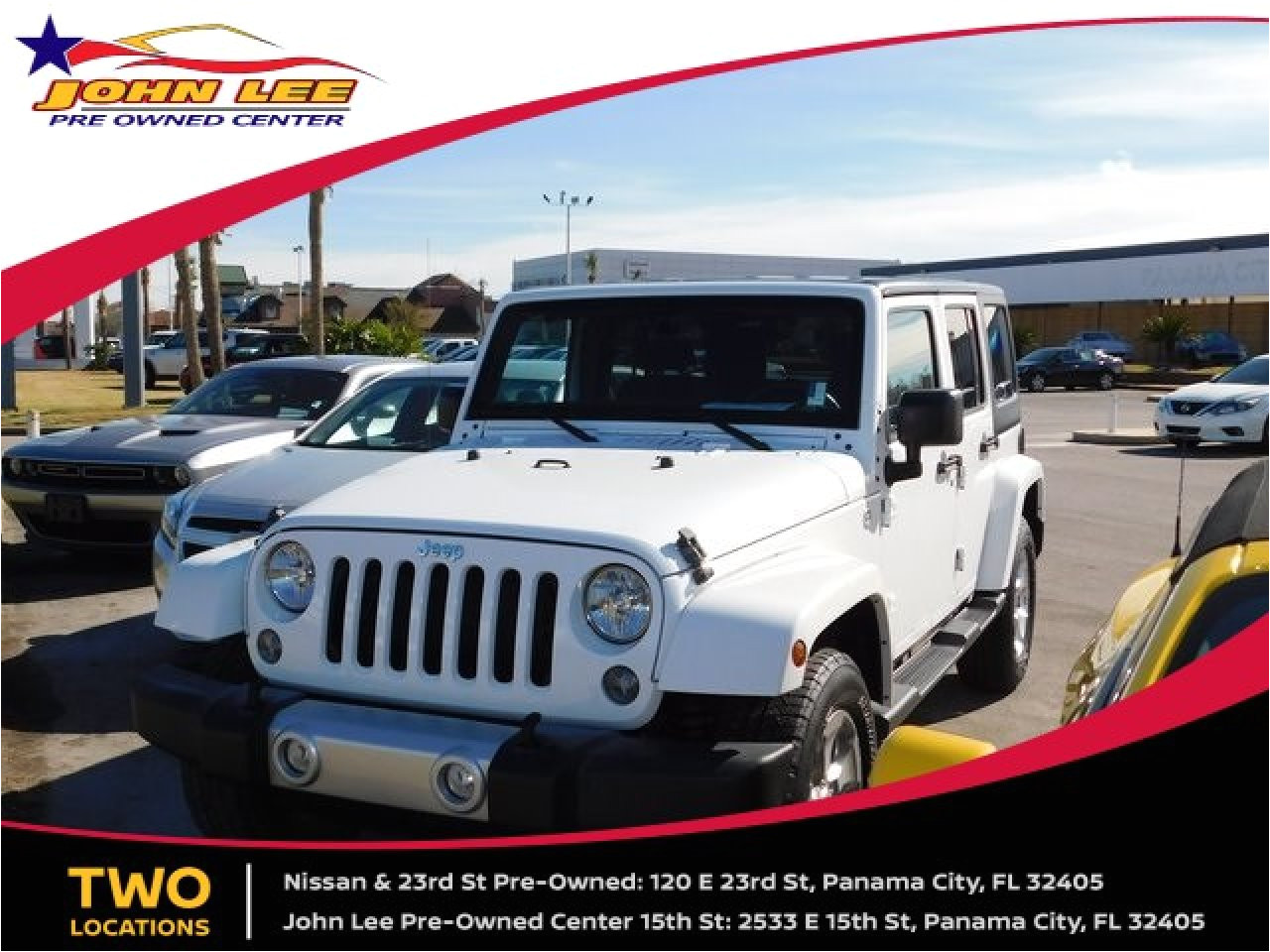 used 2015 jeep wrangler unlimited in panama city fl