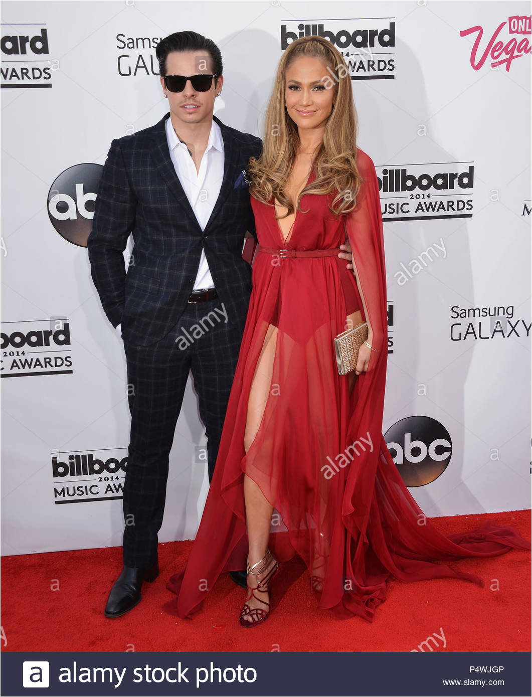 jennifer lopez und casper 124 2014 billboard music awards im mgm grand arena in las