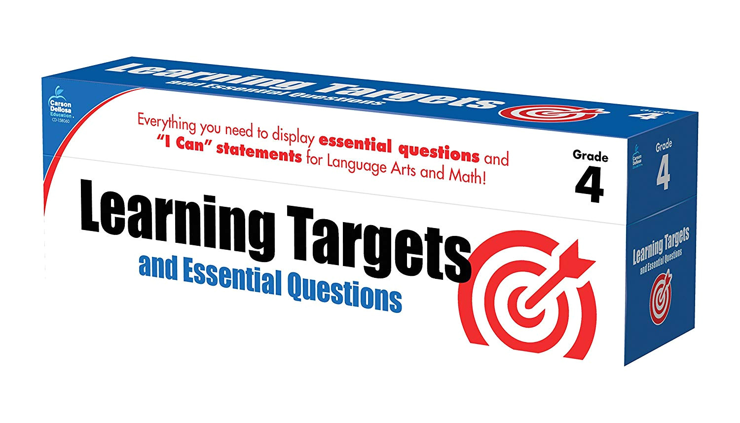 learning targets and essential questions grade 4 carson dellosa publishing 9781483825953 amazon com books