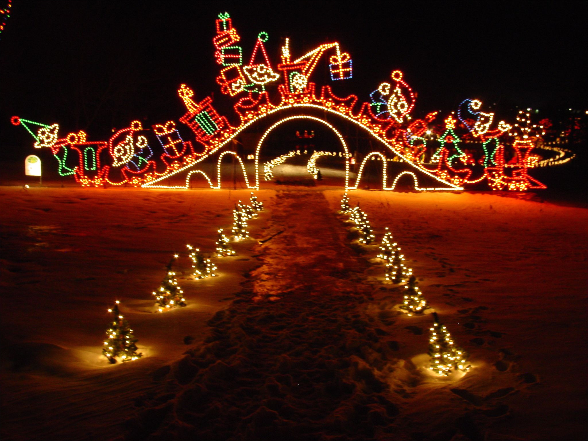 yukon oklahoma christmas in the park