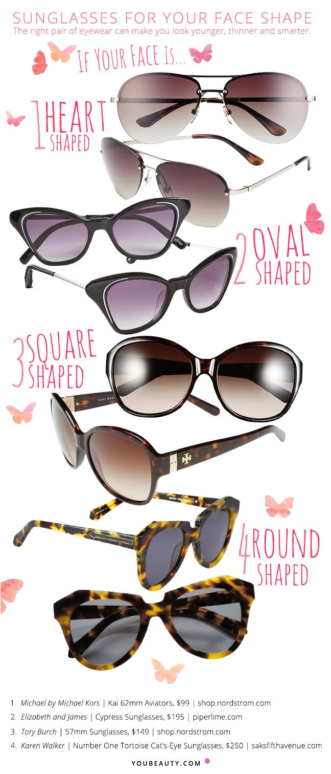 this summer s most flattering sunglasses for your face shape