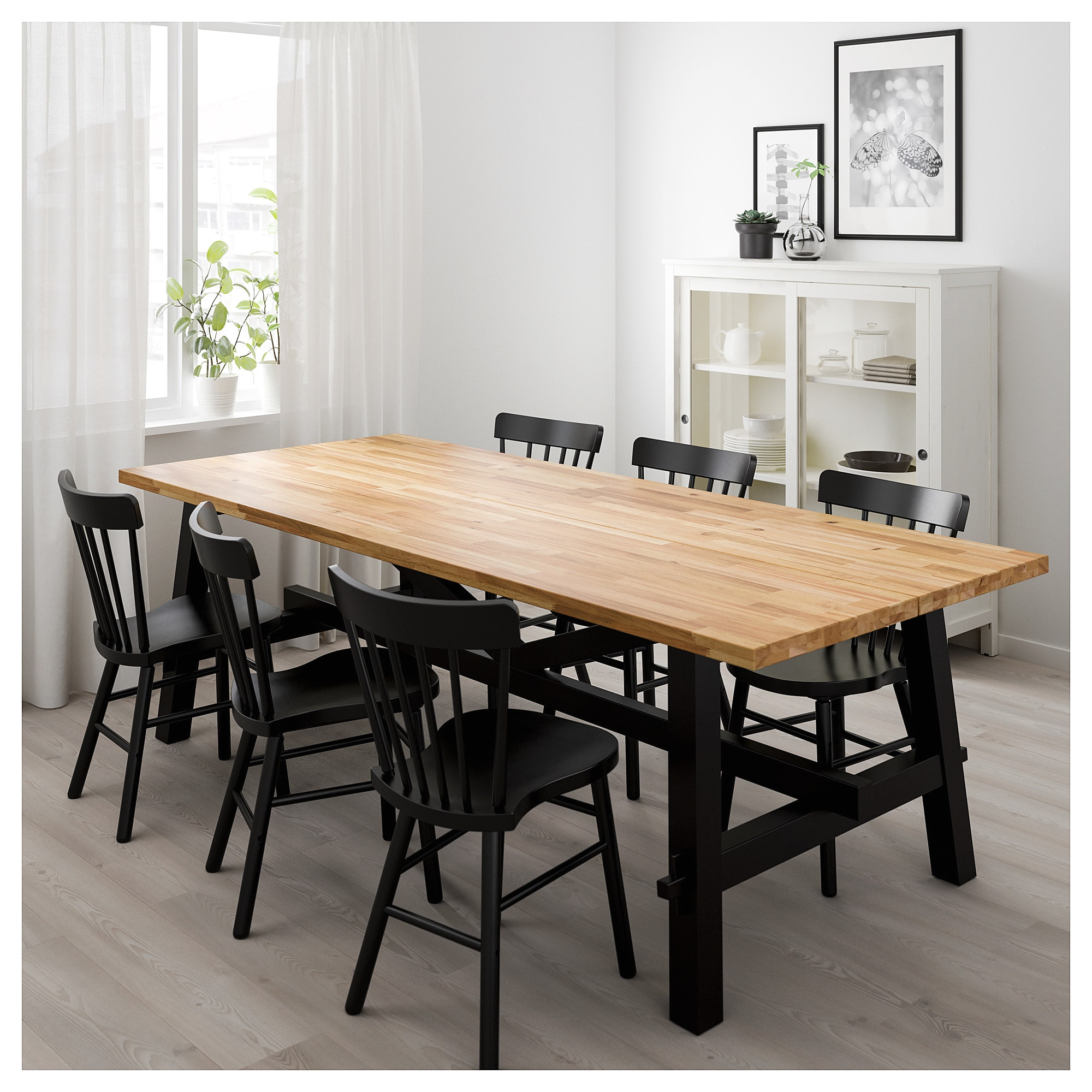 ikea skogsta dining table