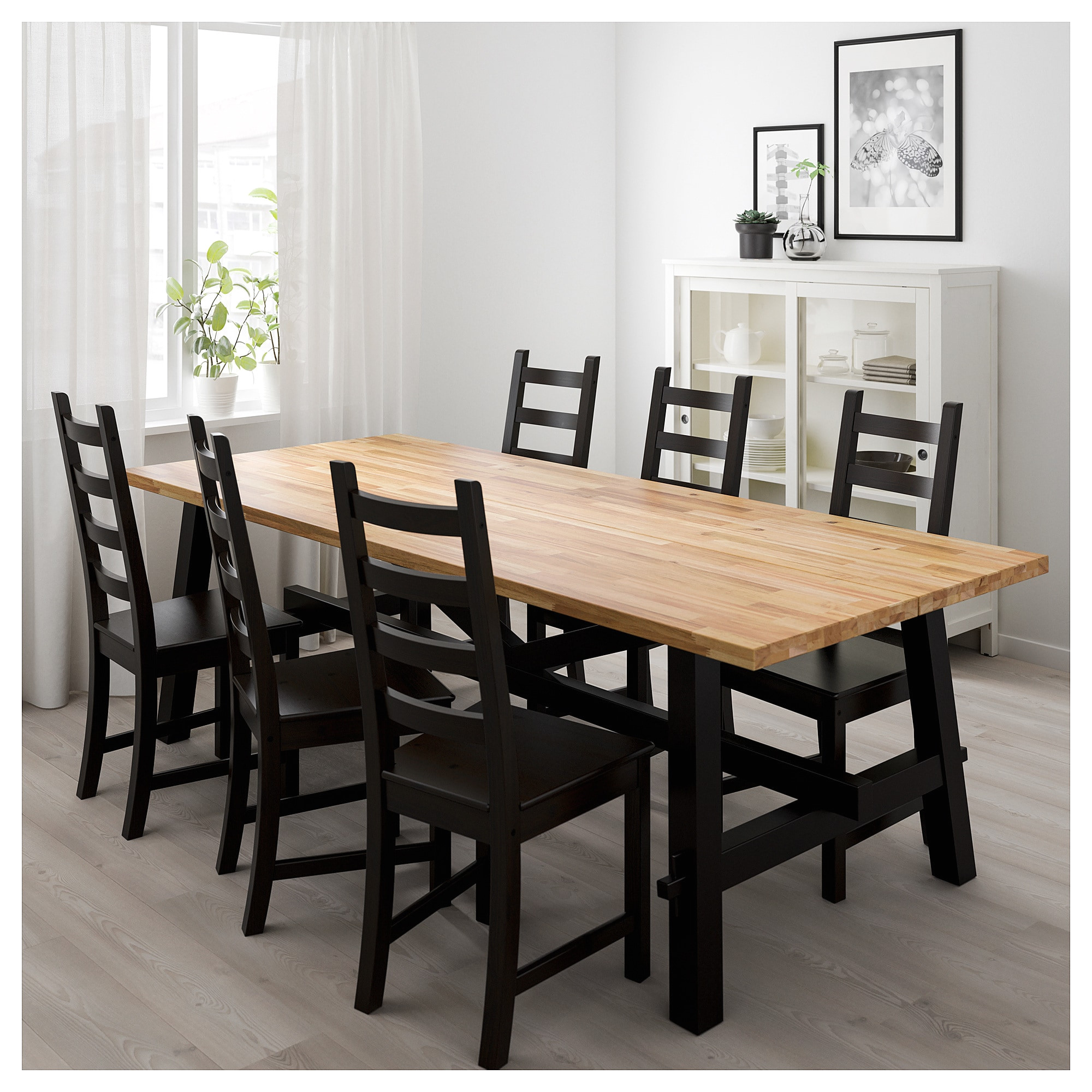 ikea skogsta dining table