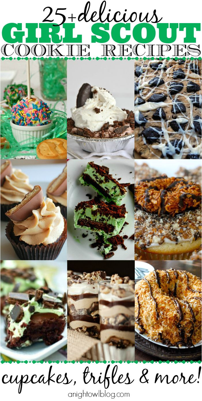 25 girl scout cookie recipes