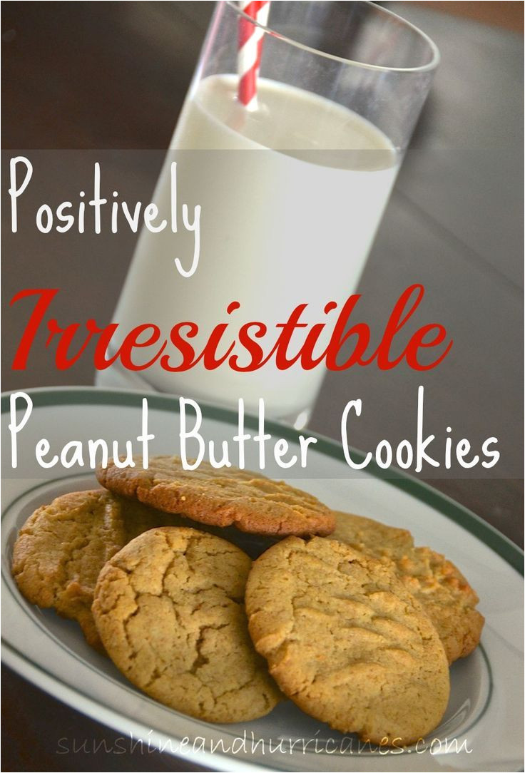 positively irresistible peanut butter cookies