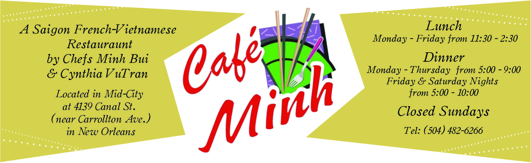 cafe minh of new orleans