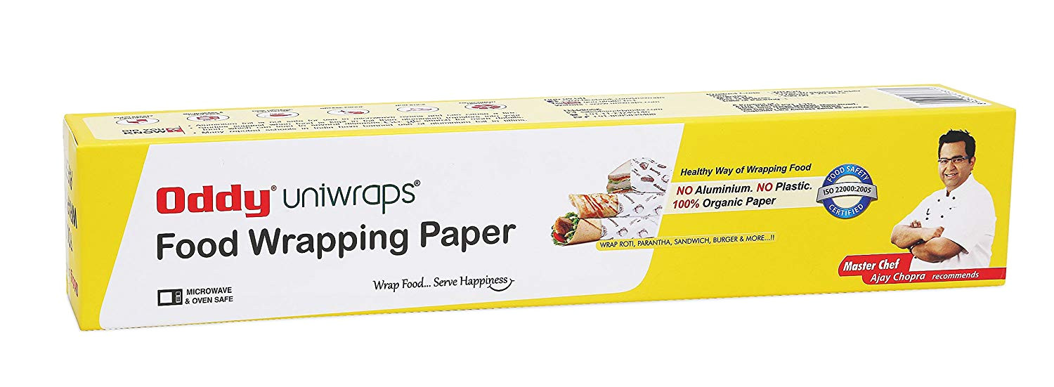buy oddy uniwraps food wrapping paper 278 mm x 20 m white online at low prices in india amazon in