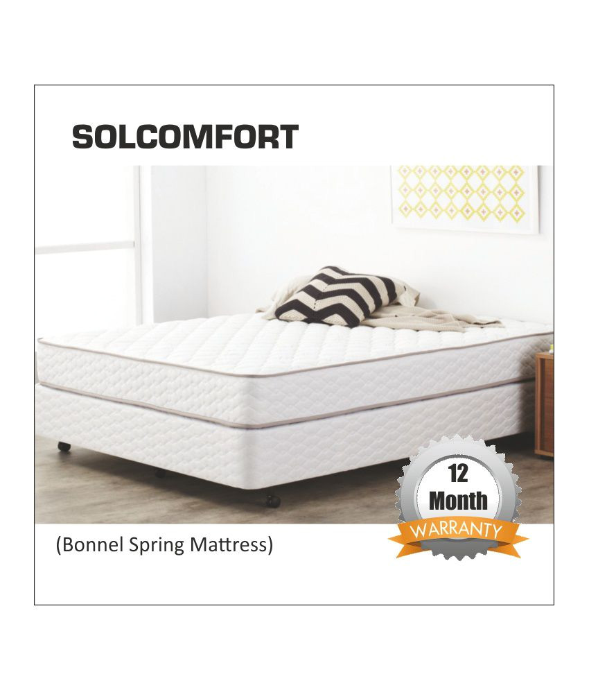sleep innovations solcomfort 12 7cms 5 inches spring mattress