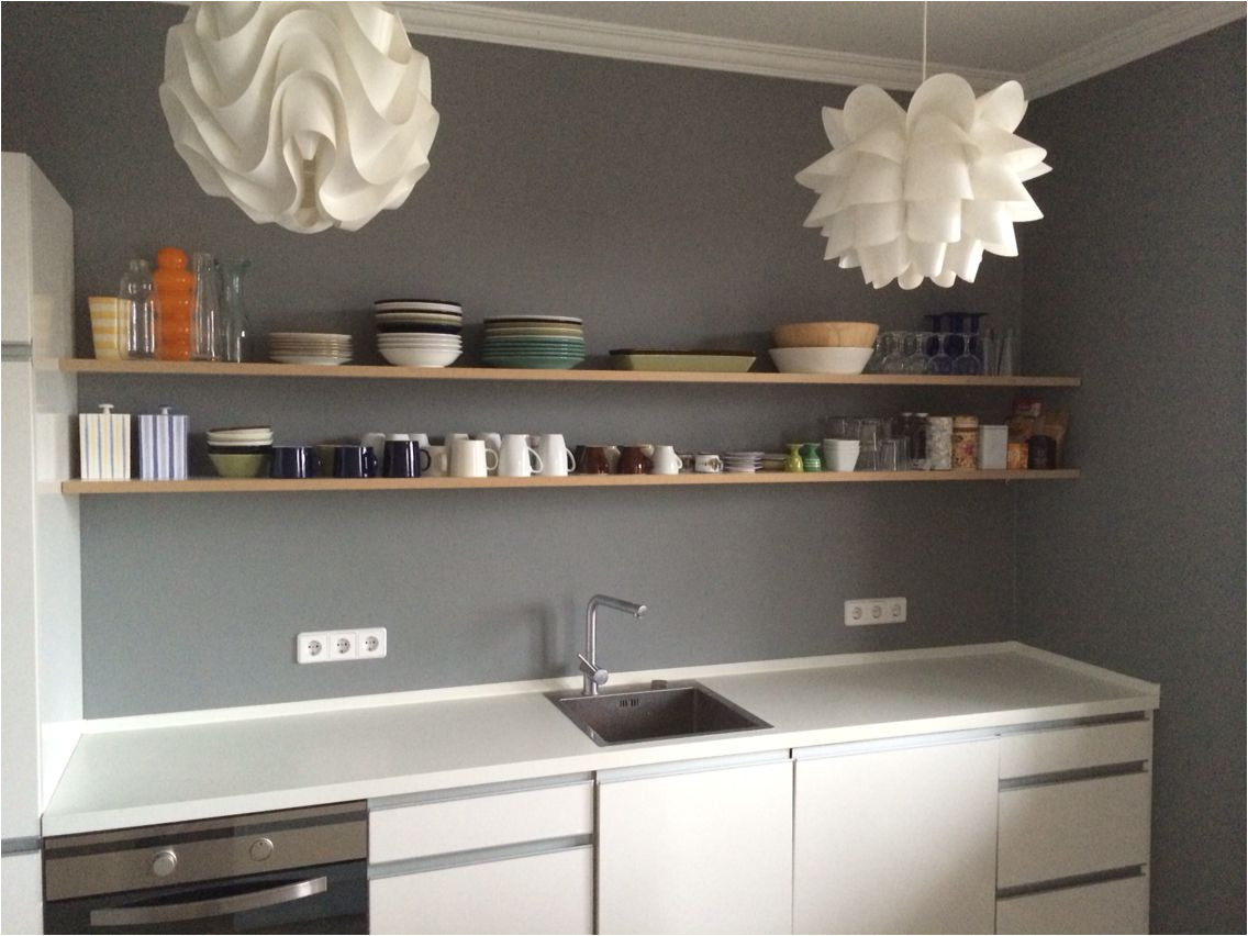 kitchen painted in farrow ball plummett berlin interiors