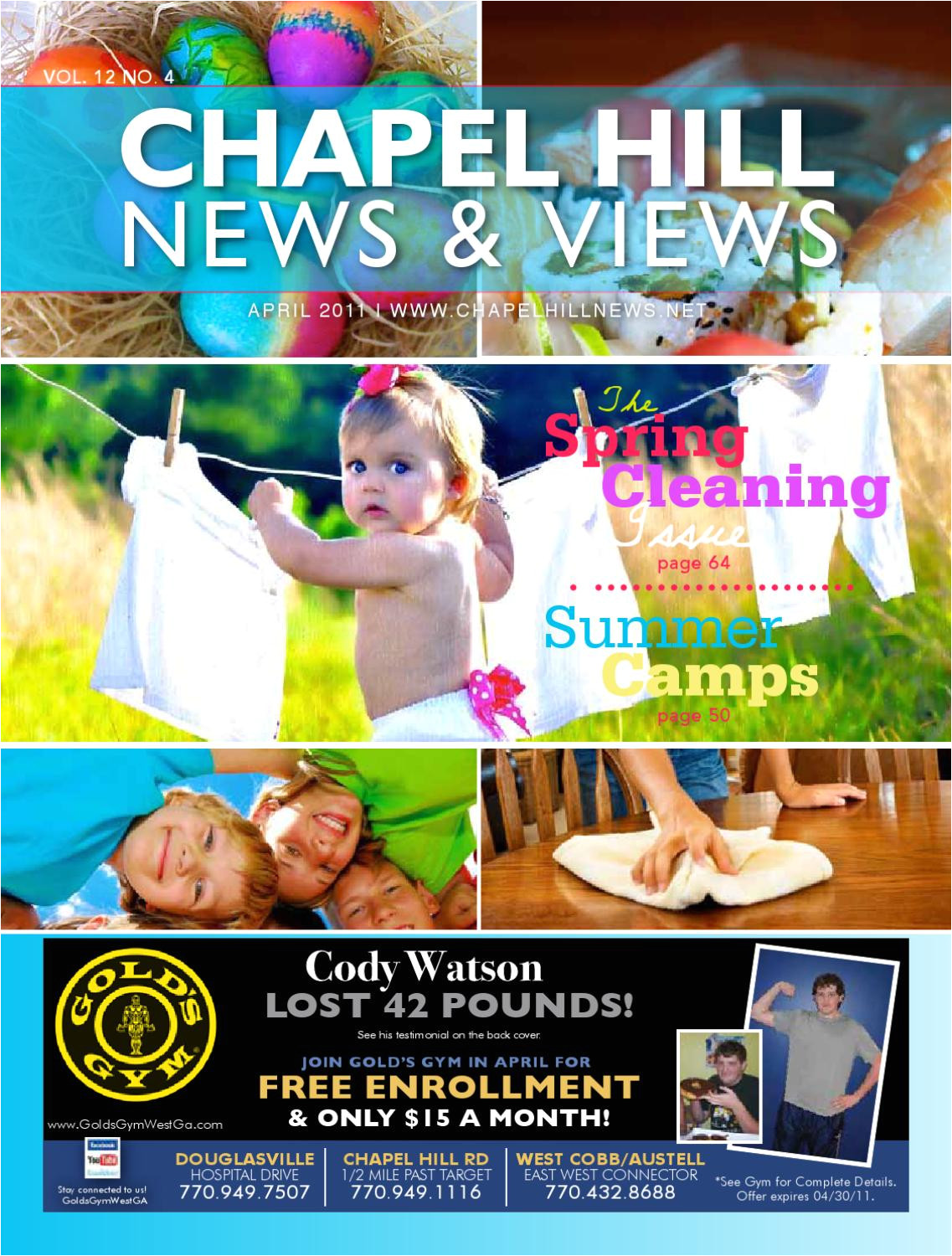 Daystar Carpet Cleaning Panama City Fl Chapel Hill News Views April 2011 by Lindsey Robbins issuu