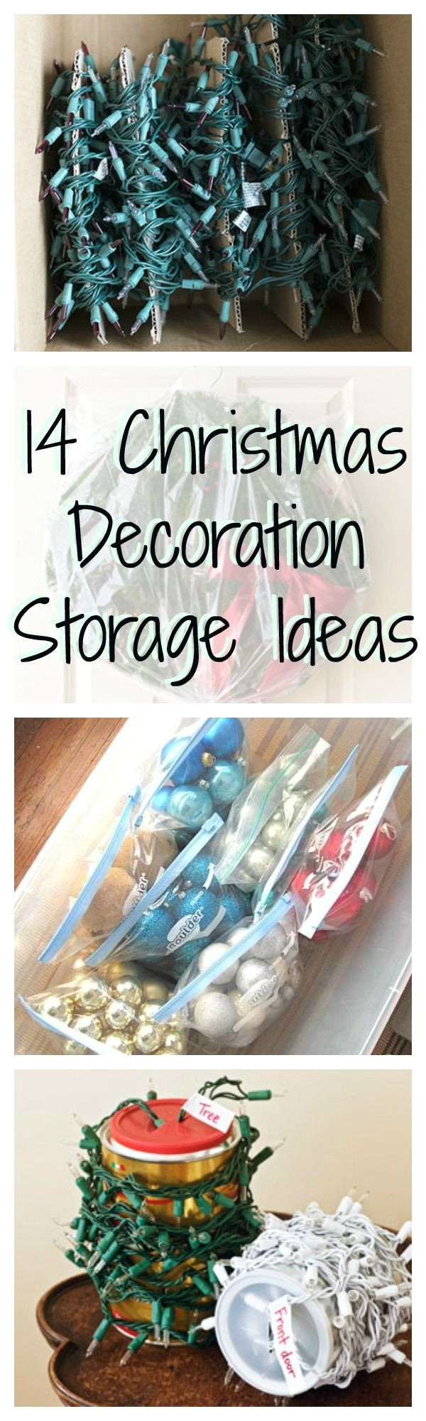 15 super smart ways to store all of your christmas decorations para navidadalmacenamiento