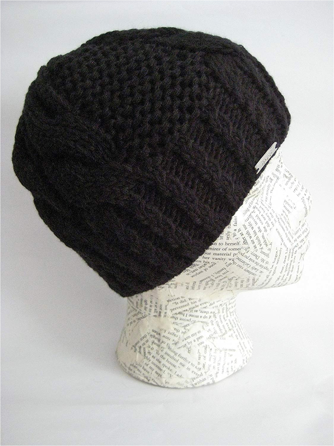 frost hats cable knit winter beanie m 80nds black at amazon women s clothing store