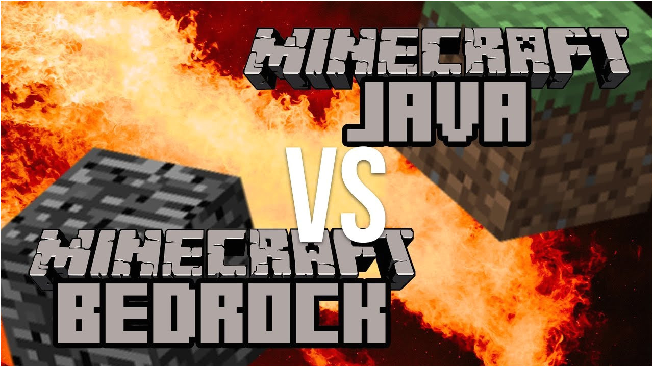 minecraft java vs bedrock edition what s different