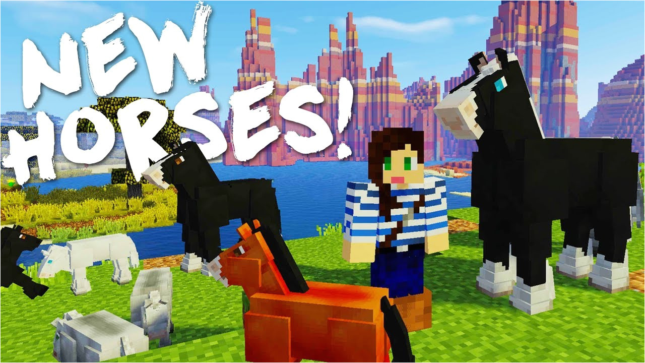 new minecraft draft horses mod