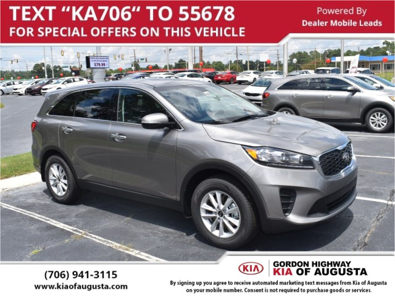 new 2019 kia sorento in augusta ga