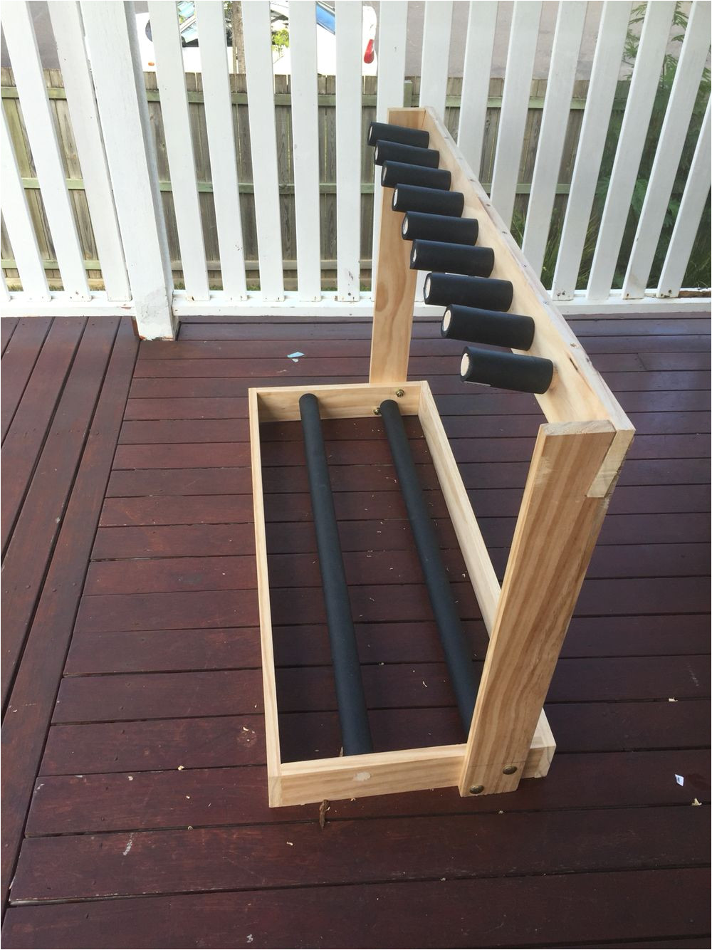 my recent diy guitar rack build 20 in bits from the hardware store guitar rack diy more guitarstand