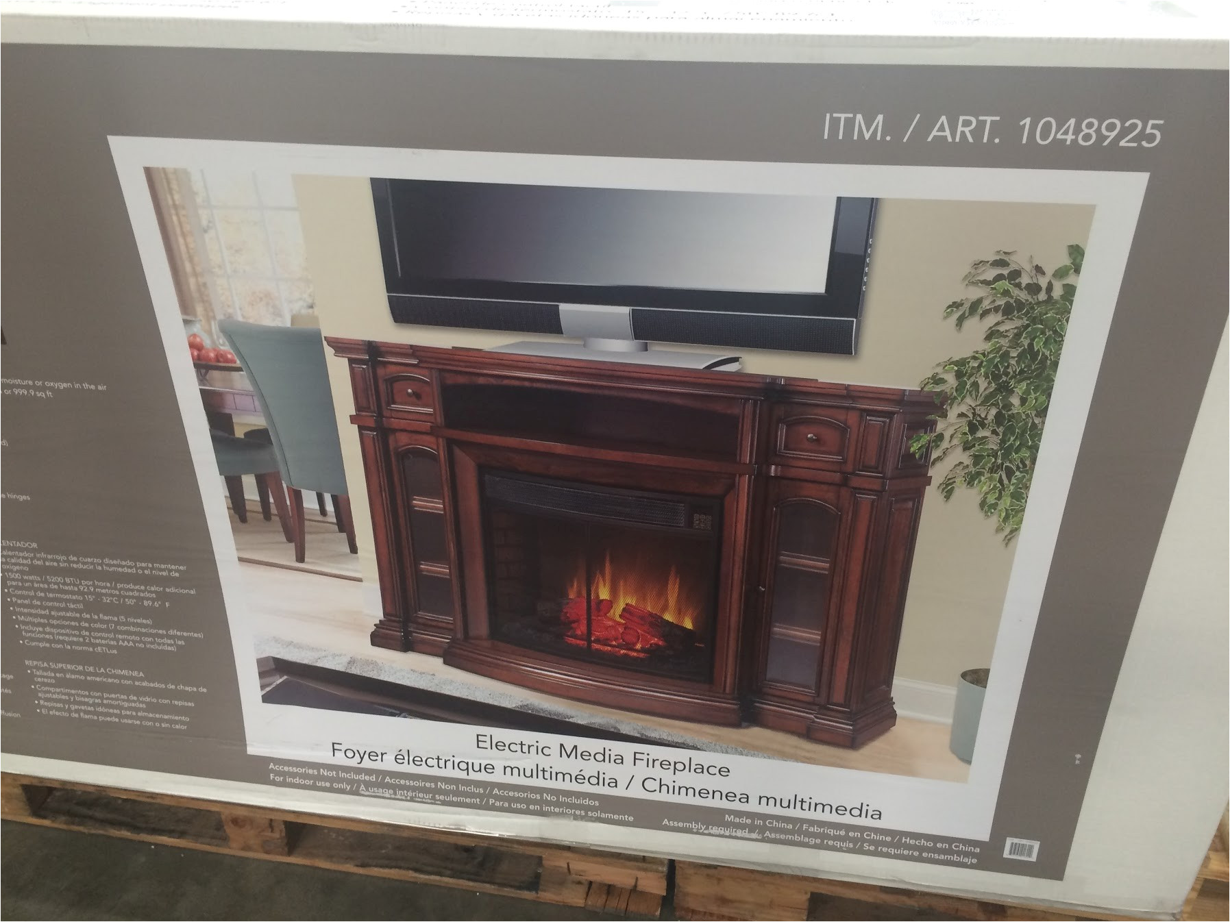 Ember Hearth Electric Fireplace Media Console Costco the Super Free Electric Fireplace Heater Costco Images Biz Momentum