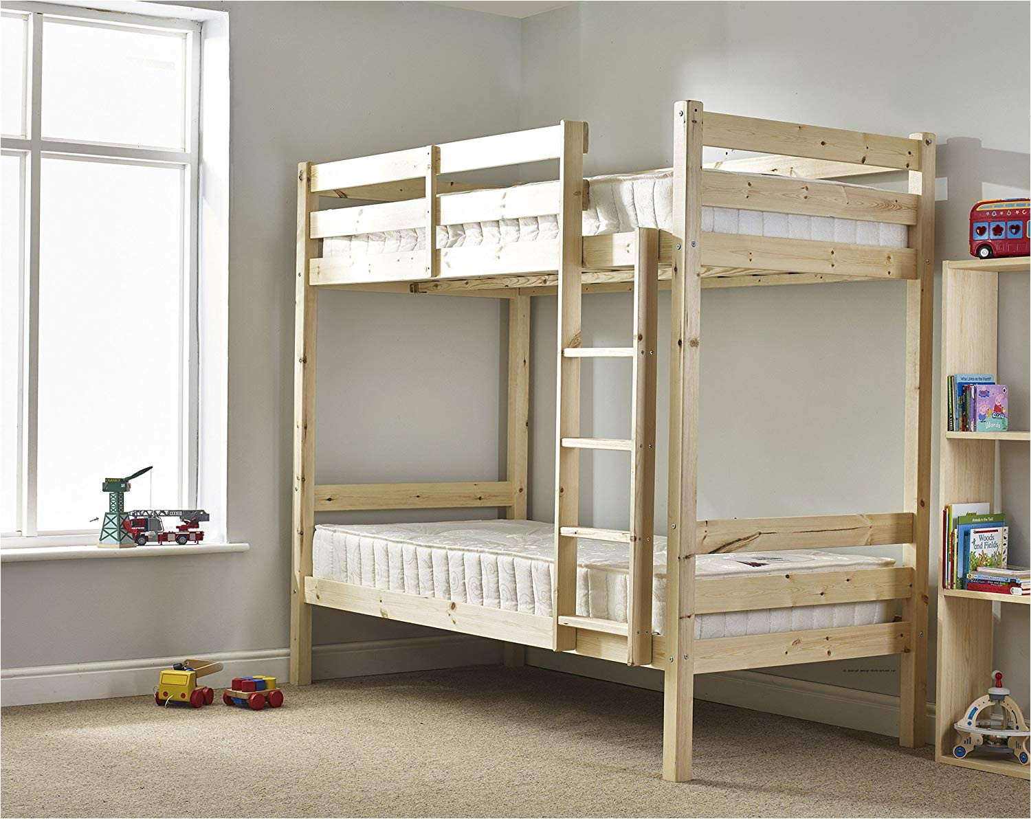 heavy duty bunk bed 3ft single solid pine bunk bed can be used by adults very strong amazon co uk kitchen home