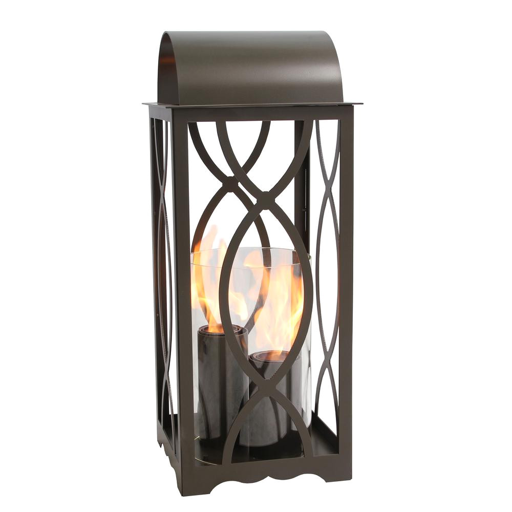 terra flame augusta 32 5 in lantern in bronze large size