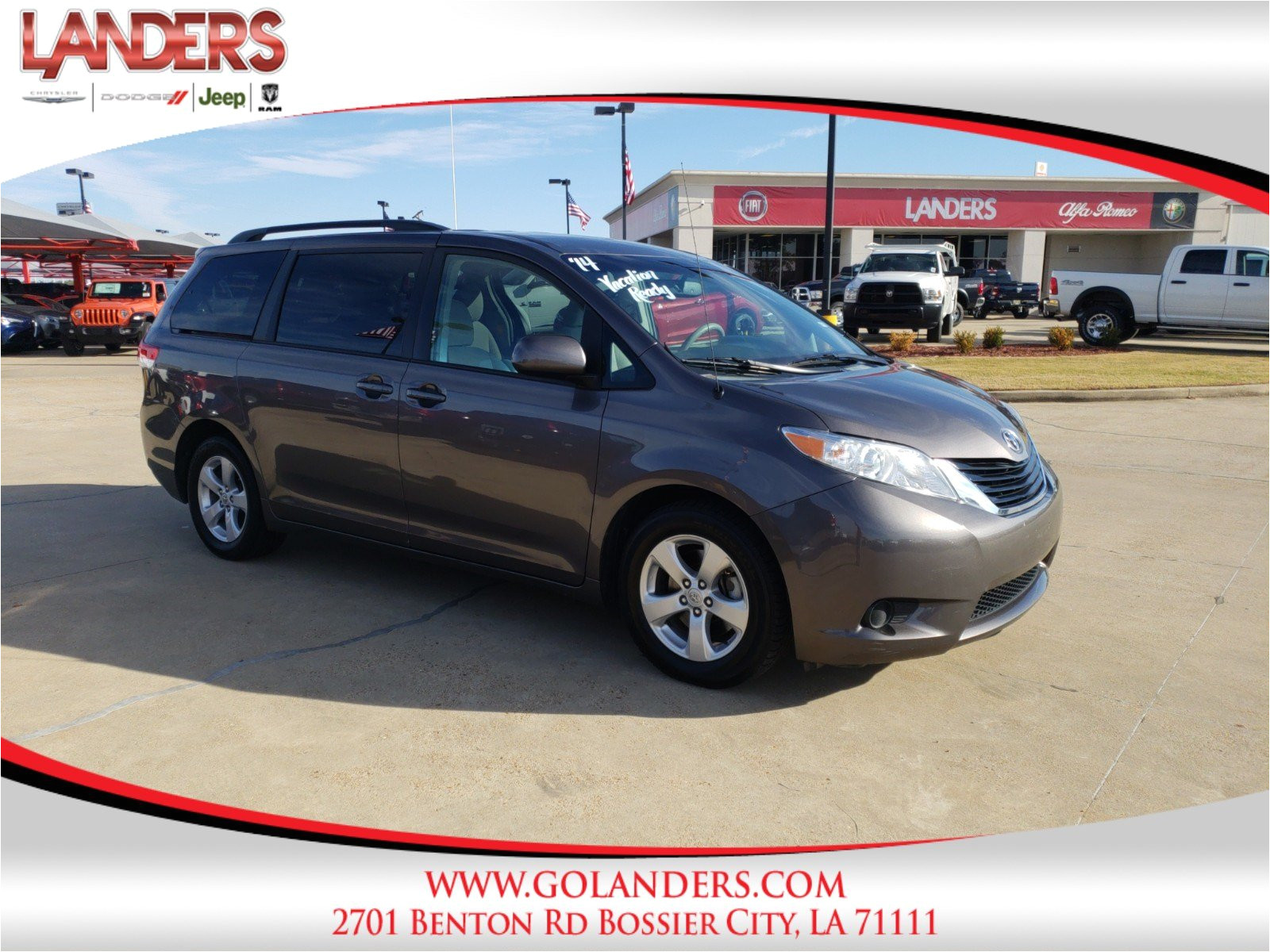 pre owned 2014 toyota sienna le