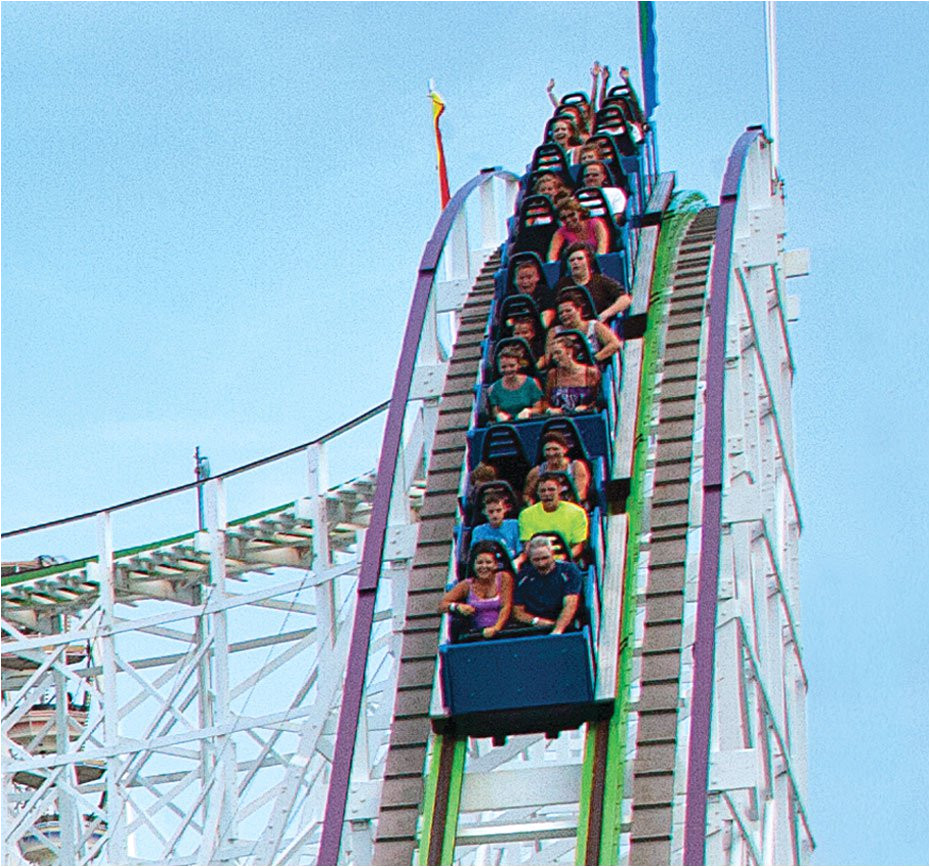 swamp fox roller coaster the swamp fox wooden roller coaster has been a myrtle beach