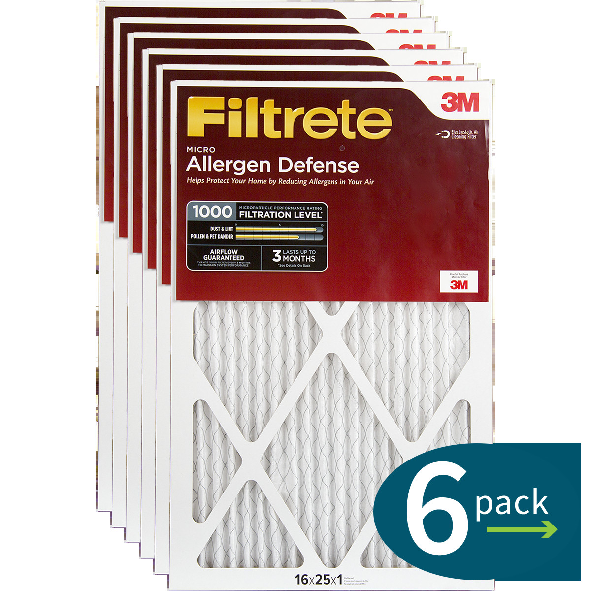 Fuller Brush Products Coupons 3m Filtrete 1 Inch Micro Allergen Defense Mpr 1000 Air Filters Sylvane
